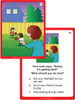 Playhouse and trees, children's card game from Super Duper Inc.