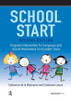 School Start, second edition - targeted intervention for language and sound awareness in reception class, with colorful illustrations of children on the book cover