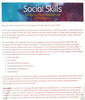 Social Skills - Developing Effective Interpersonal Communication