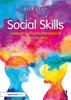 Social Skills, Developing Effective Interpersonal Communication book cover featuring colorful watercolor illustrations of two people in conversation.