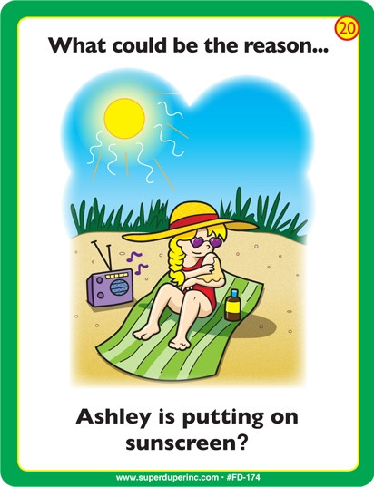 What Could Be The Reason...? Fun Deck - Fun Stuff Educational ...