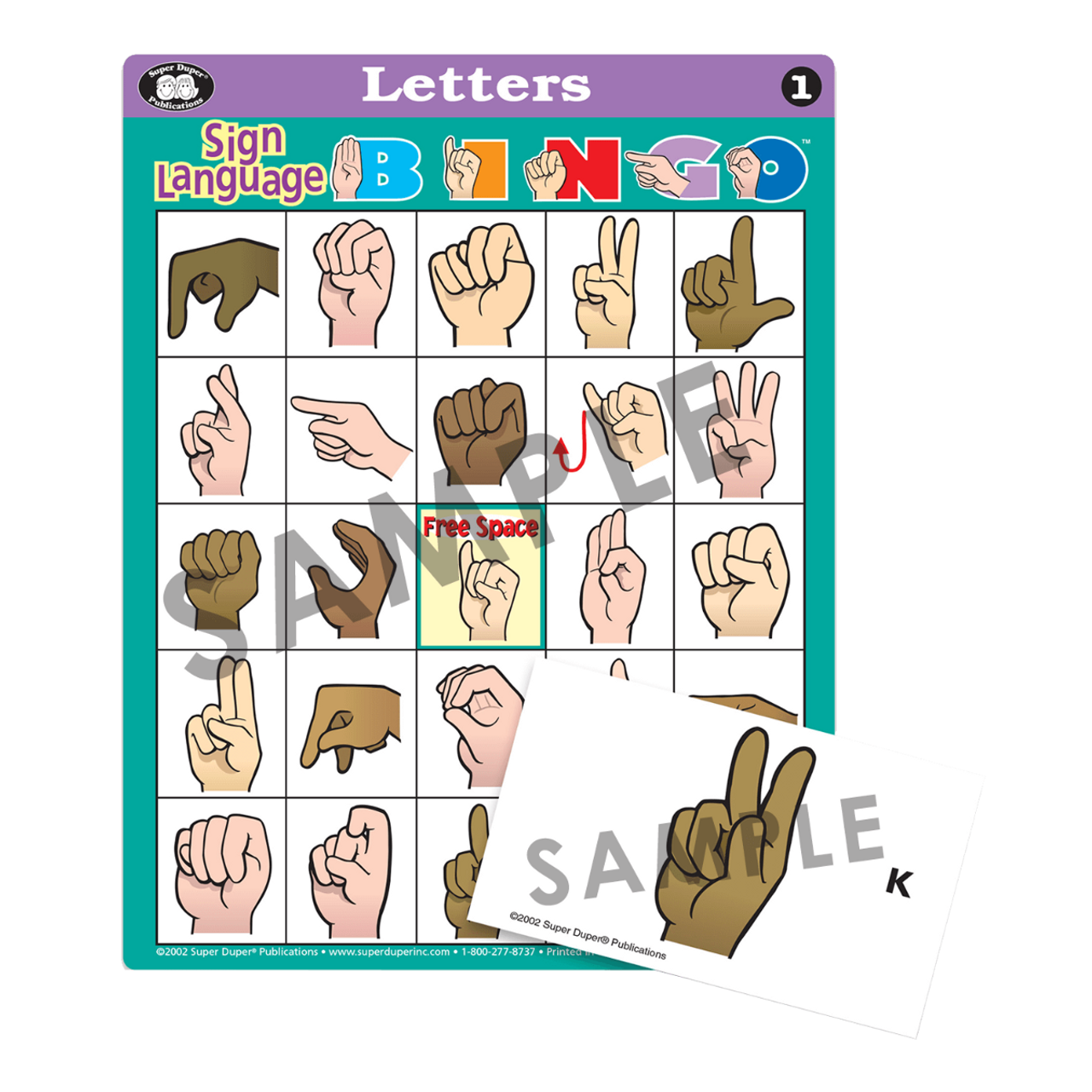 Sign Language Bingo Fun Stuff Educational  Therapeutic Resources