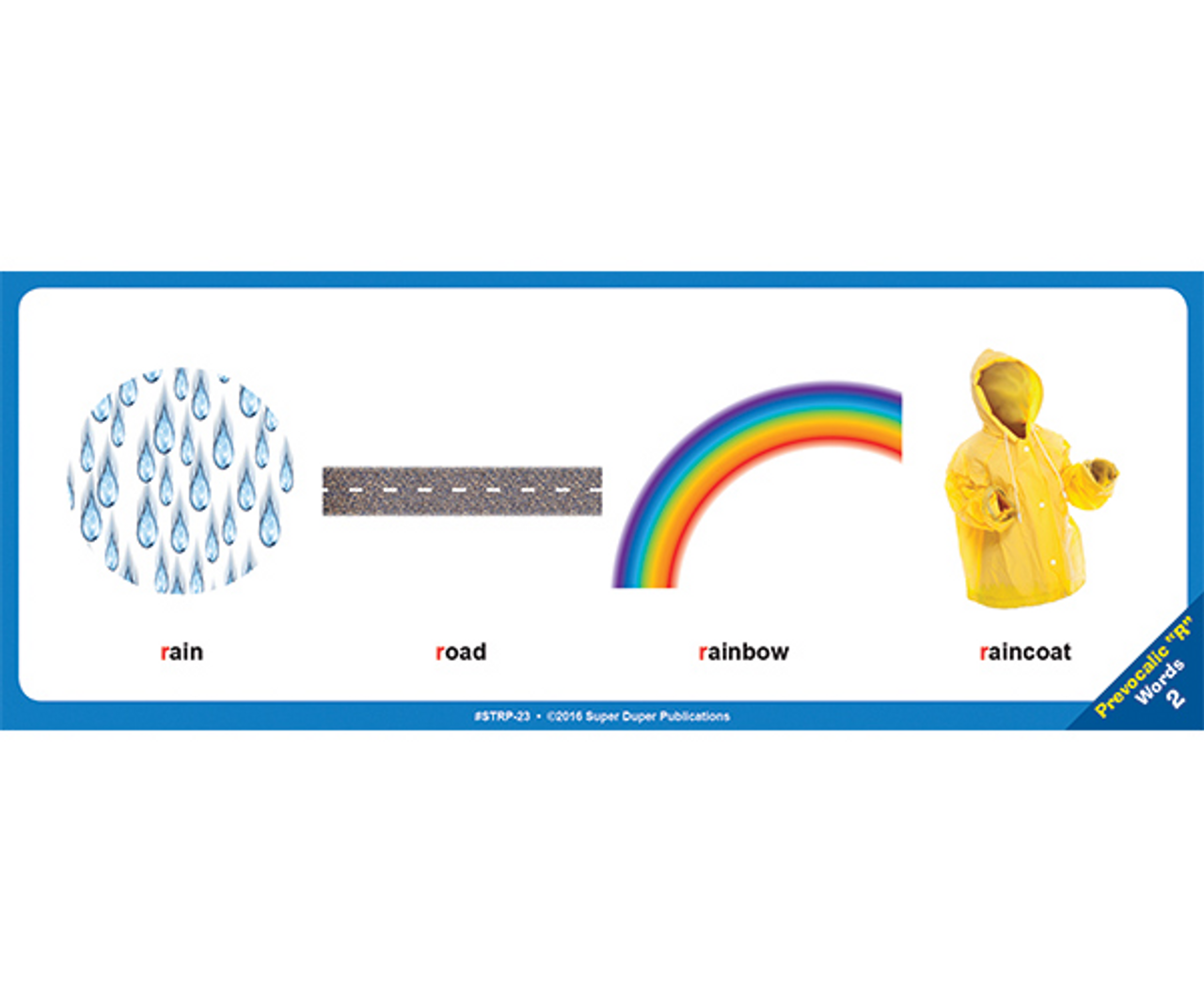 Articulation Skills Strips R and R Blends