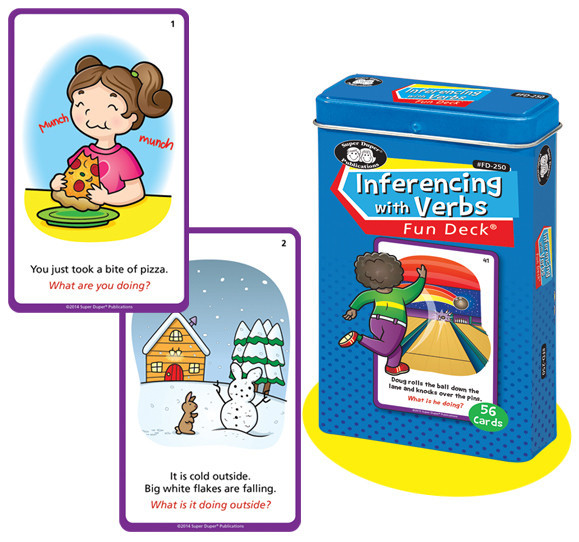 Language Learning Cards Super Duper Irregular Verbs Fun Deck Flash ...