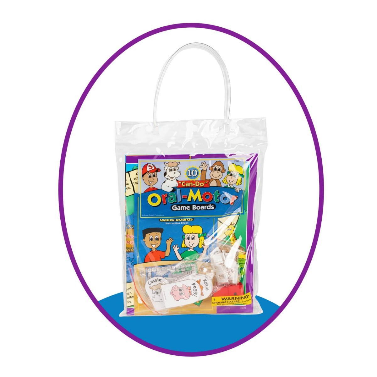 "Can Do" Oral Motor Game Boards for Fun Therapy Exercises