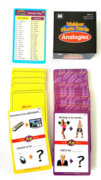 Webber Photo Cards - Analogies Webber Photo Cards - Analogies