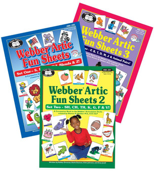 Webber Artic Fun Sheets - Combo (Set 1, 2 & 3)