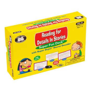 Super Duper Publications Reading For Details In Stories