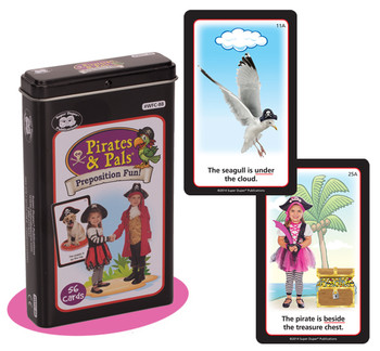 Pirates & Pals Preposition Fun! Card Deck