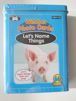 Webber Photo Cards - Let's Name Things