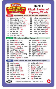 Webber Phonological Awareness Combo Webber Phonological Awareness Combo