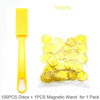 Magnetic Wand plus 100 Magnetic Chips - Unbranded