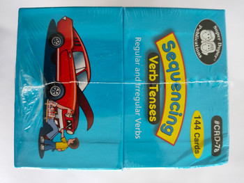 Sequencing Verb Tenses - Regular & Irregular Verbs - DAMAGED BOX