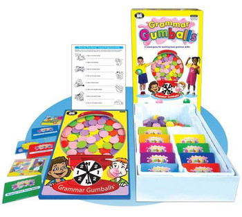 Grammar Gumballs -  For Teaching Basic Grammar Skills - SLIGHT DAMAGE