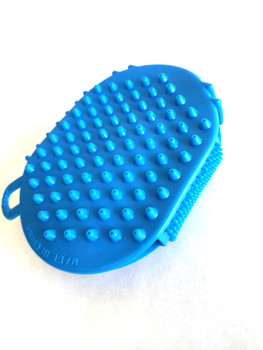 Massage Glove - Double sided Blue