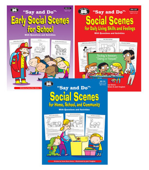Say and Do Social Scenes Bundle