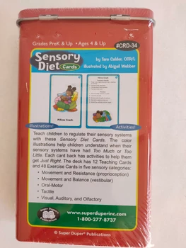 Sensory Diet Cards - 2nd Ed. - Scratched Tin