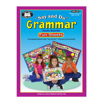 Say & Do Grammar Fun Sheets