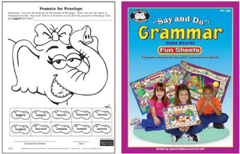 Say & Do Grammar Fun Sheets