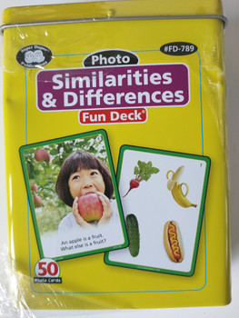 Photo Similarities & Differences Fun Deck - Dented Tin
