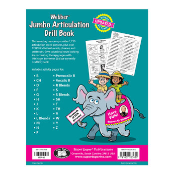 Webber Jumbo Articulation Drill Book - Updated