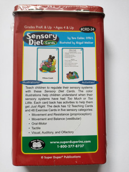 Sensory Diet Cards - 2nd Ed. - Dented Tin