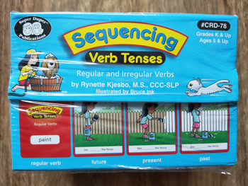 Sequencing Verb Tenses - Regular & Irregular Verbs - Damaged Box
