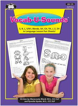 Vocab-U-Sounds Fun Sheets