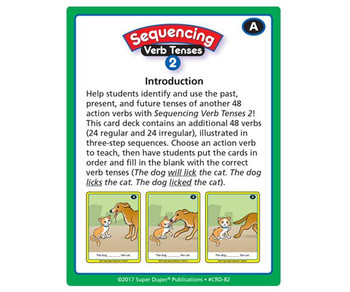 Sequencing Verb Tenses 2 - Regular & Irregular Verbs Sequencing Verb Tenses 2 - Regular & Irregular Verbs