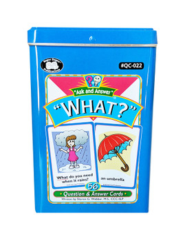 Ask & Answer "WH" Question Cards - What?