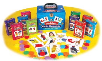 Webber Photo Phonology, educational memory matching card game with colorful cards and tokens for learning words and images. Webber Photo Phonology, educational memory matching card game with colorful cards and tokens for learning words and images.