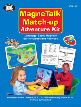 Magnetalk Match Up Adventures Kit with Barrier