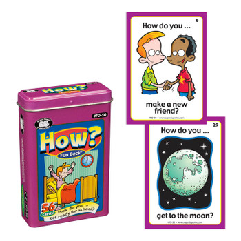 How Fun Deck tin with sample cards