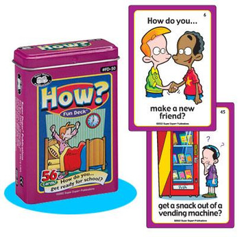 How Fun Deck tin with sample cards