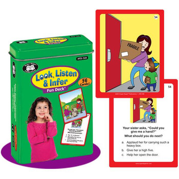 he Look, Listen & Infer Fun Deck