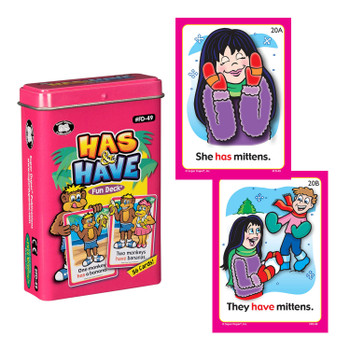 Had and have fun deck tin with sample cards