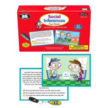 Social Inference box with sample cards