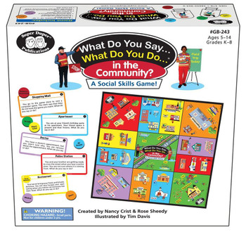What do you say what do you do in the community game box