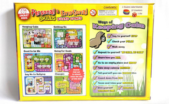 6 Personal & Emotional Skills Board Games
