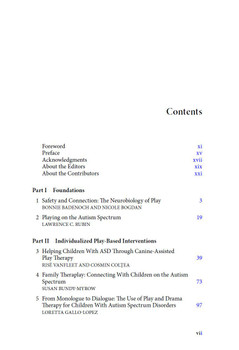Play-Based Interventions for Children and Adolescents with Autism Spectrum Disorders