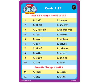 Photo Irregular Plurals Photo Irregular Plurals