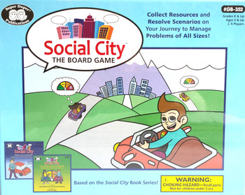 Social City - A Social Skills Board Game with Books