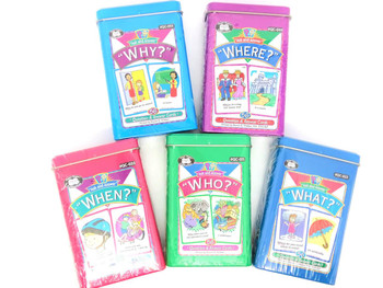 WH Question Card Combo - Ask and Answer 