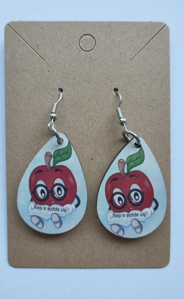 An Apple a Day Fun Earrings