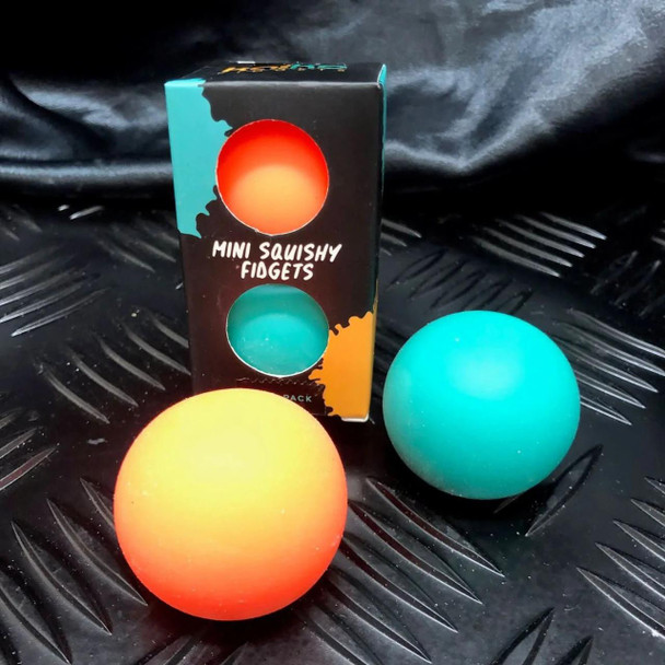 Squishy Fidget Balls - Twin Pack  Squishy Fidget Balls - Twin Pack