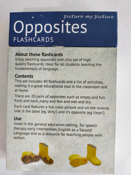 Picture My Picture - Opposites Flashcards - Damaged Box