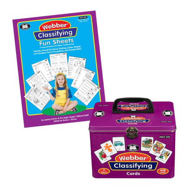 Webber® Classifying Cards & Fun Sheets Combo