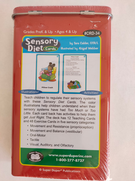 Sensory Diet Cards - 2nd Ed. - Scratched Tin