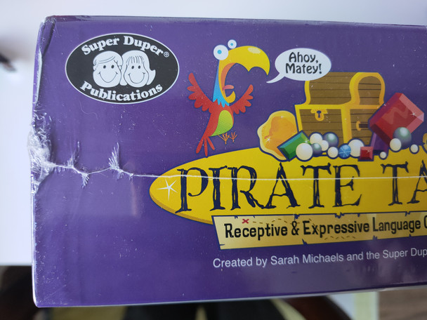 Pirate Talk Board Game - Receptive & Expressive Language Game - Damaged Box