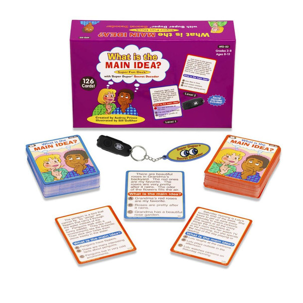 What's the main idea with sample cards